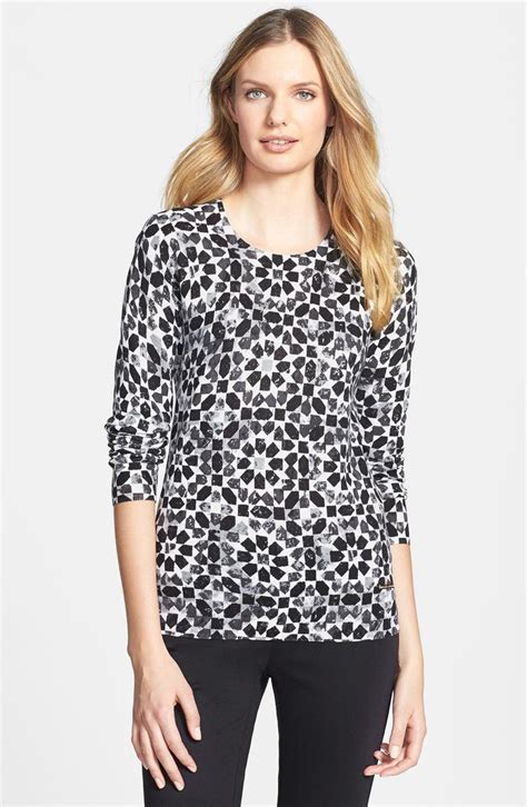 michael kors pullover blumen|Cotton Blend Half.